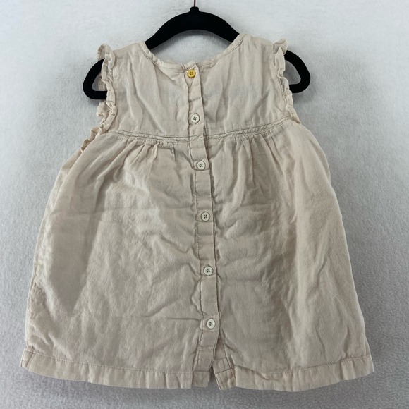 Mini Boden‎ Embroidered Cotton Tank Top Size 5 - 6 Y - Picture 5 of 5